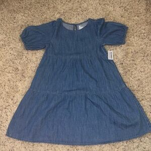 Old Navy denim short sleeve dress